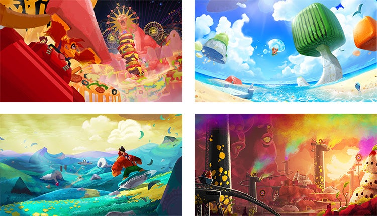 《咚奇刚：蕉力全开》中的箱庭世界