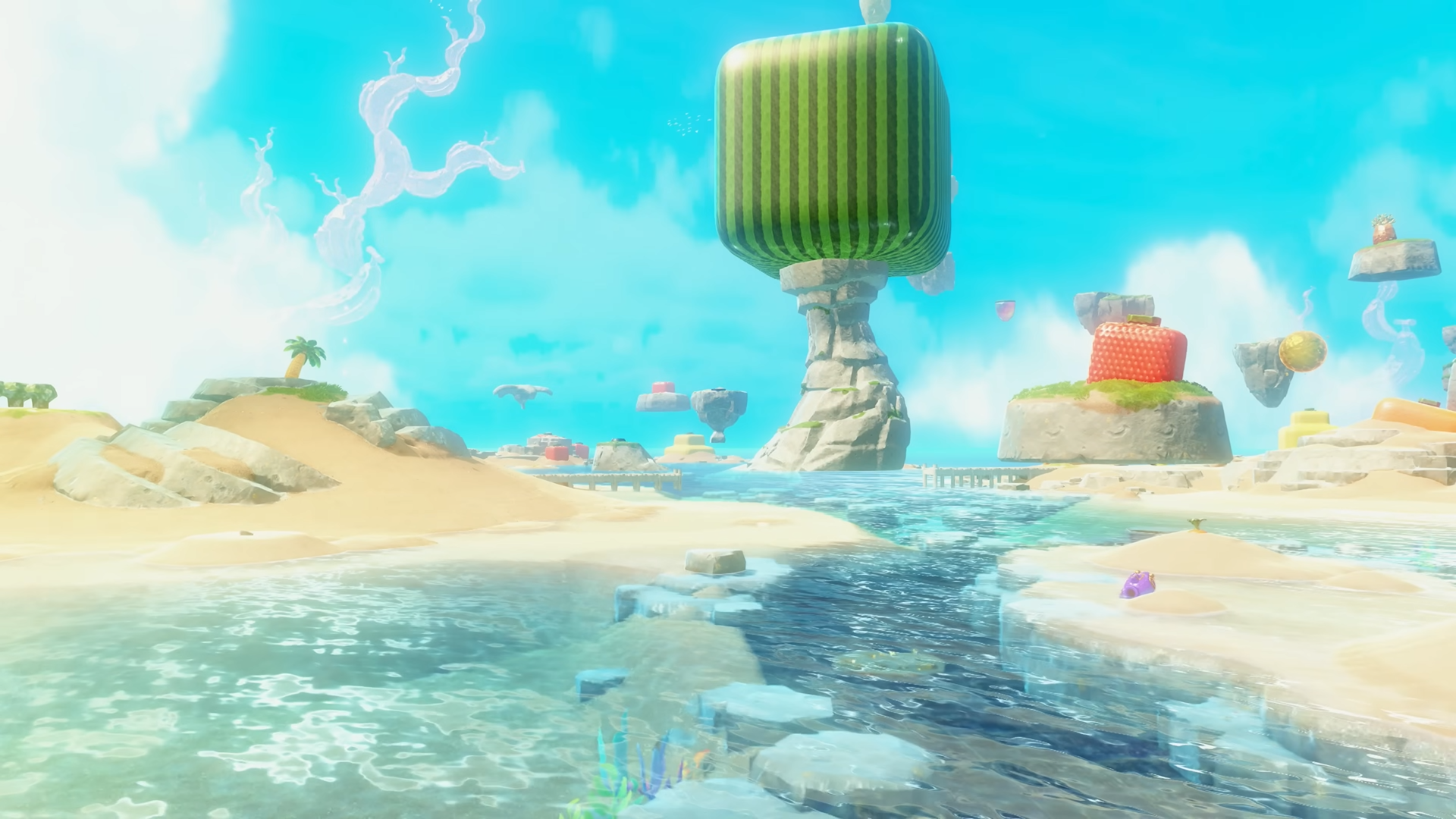 《咚奇刚：蕉力全开》中的度假地地层